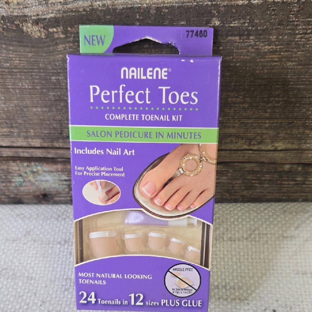 Nailene Perfect Toes Complete Toenail Kit, NWT